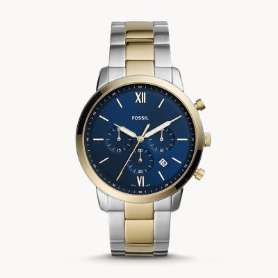 Fossil Men's Neutra Chronograph Two-Tone Stainless Steel Watch FS5706