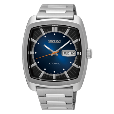Seiko Recraft Automatic Blue Dial Stainless Steel Men's Watch SNKP23