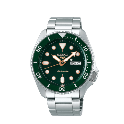 Seiko 5 Men's Sports Automatic Green Dial Watch SRPD63K1