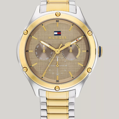 Tommy Hilfiger Women's Sport Watch With Two-Tone Bracelet TW001620-270