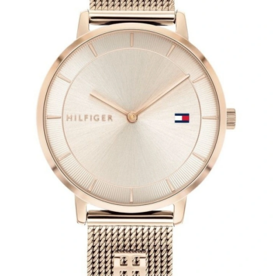 Tommy Hilfiger Women's Dressed Up Rose gold colored Steel TW000300