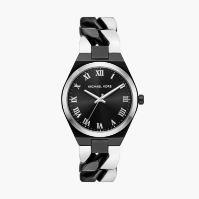 Michael Kors Women's Lennox Three-Hand Stainless Steel Watch MK7502