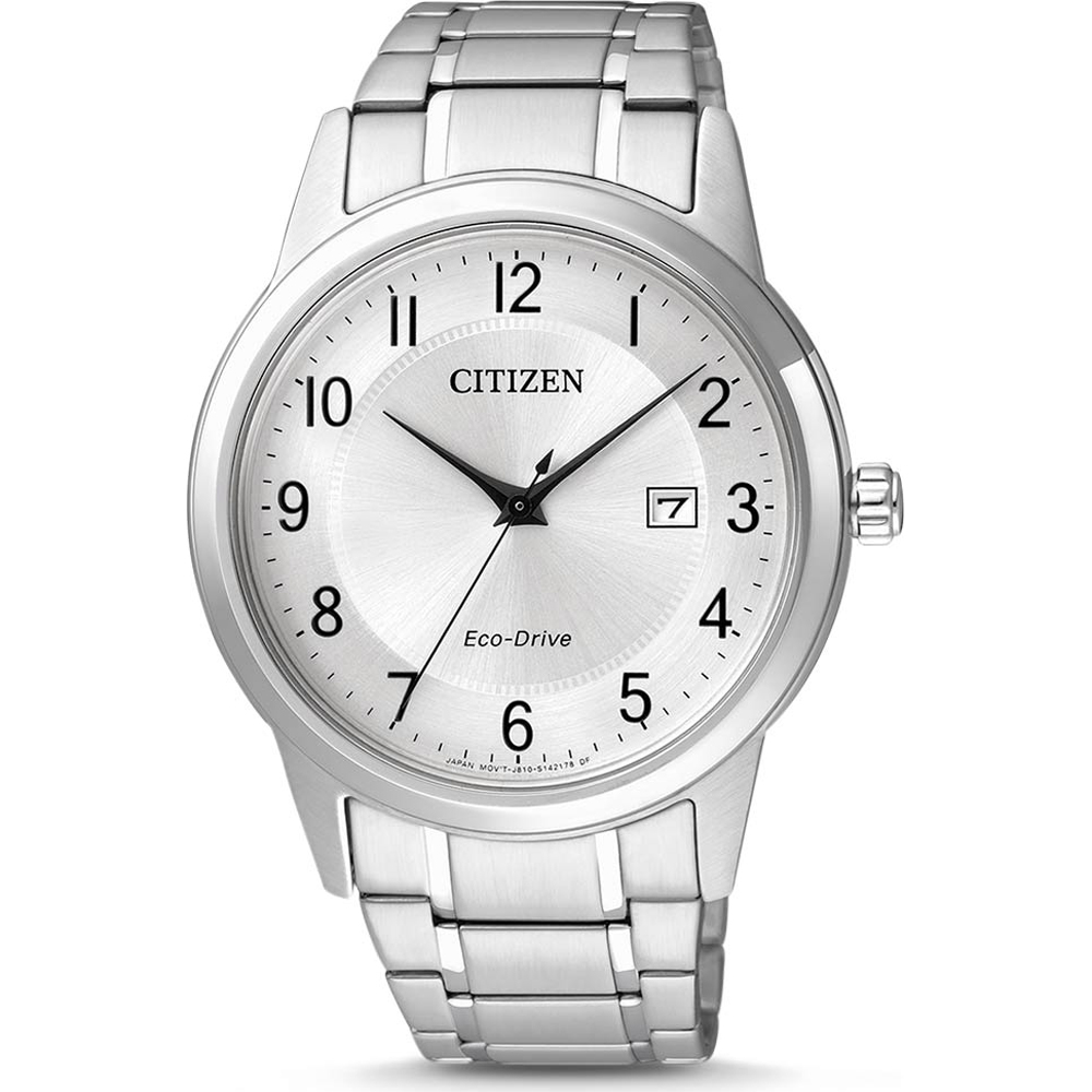 Citizen Men's Eco-Drive Silver Dial Watch AW1231-58B
